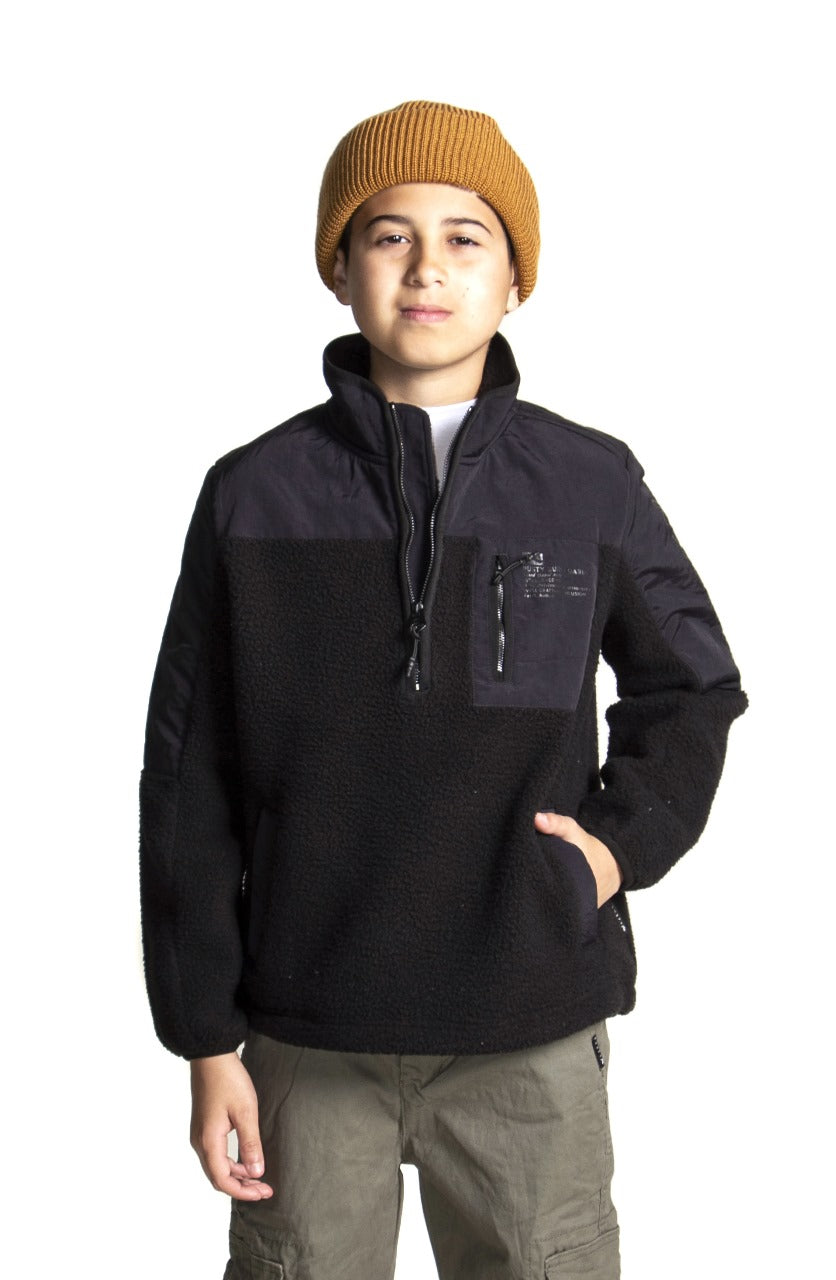 Buzo Rusty Bronx 1/4 Zip Polar Crew Jr