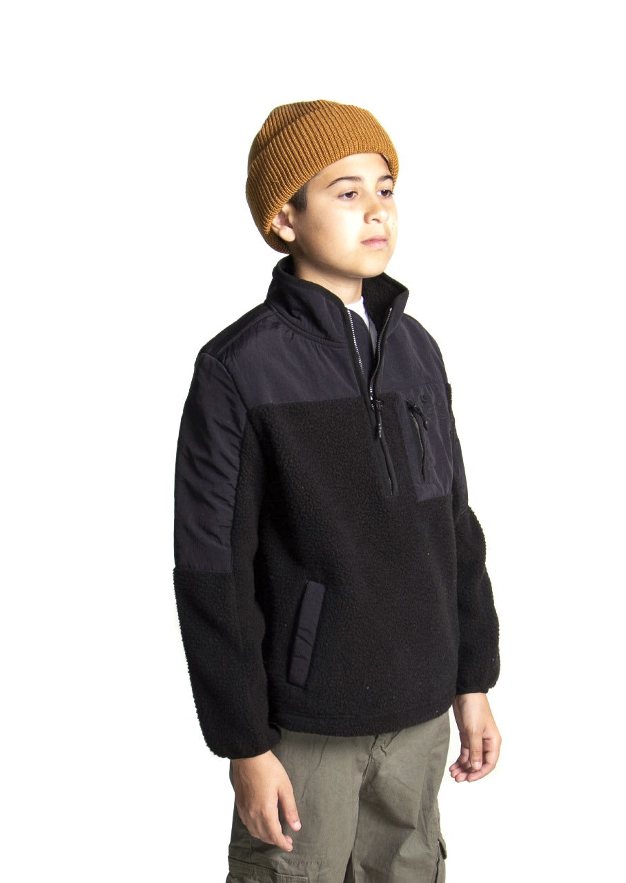 Buzo Rusty Bronx 1/4 Zip Polar Crew Jr