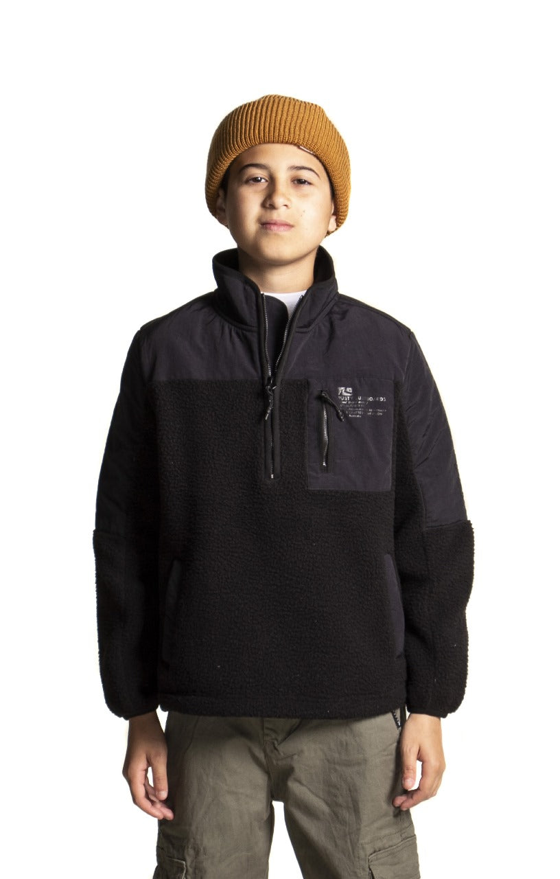 Buzo Rusty Bronx 1/4 Zip Polar Crew Jr