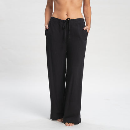 Pantalon Rusty Zanzibar Mid Rise Pant Ld Black