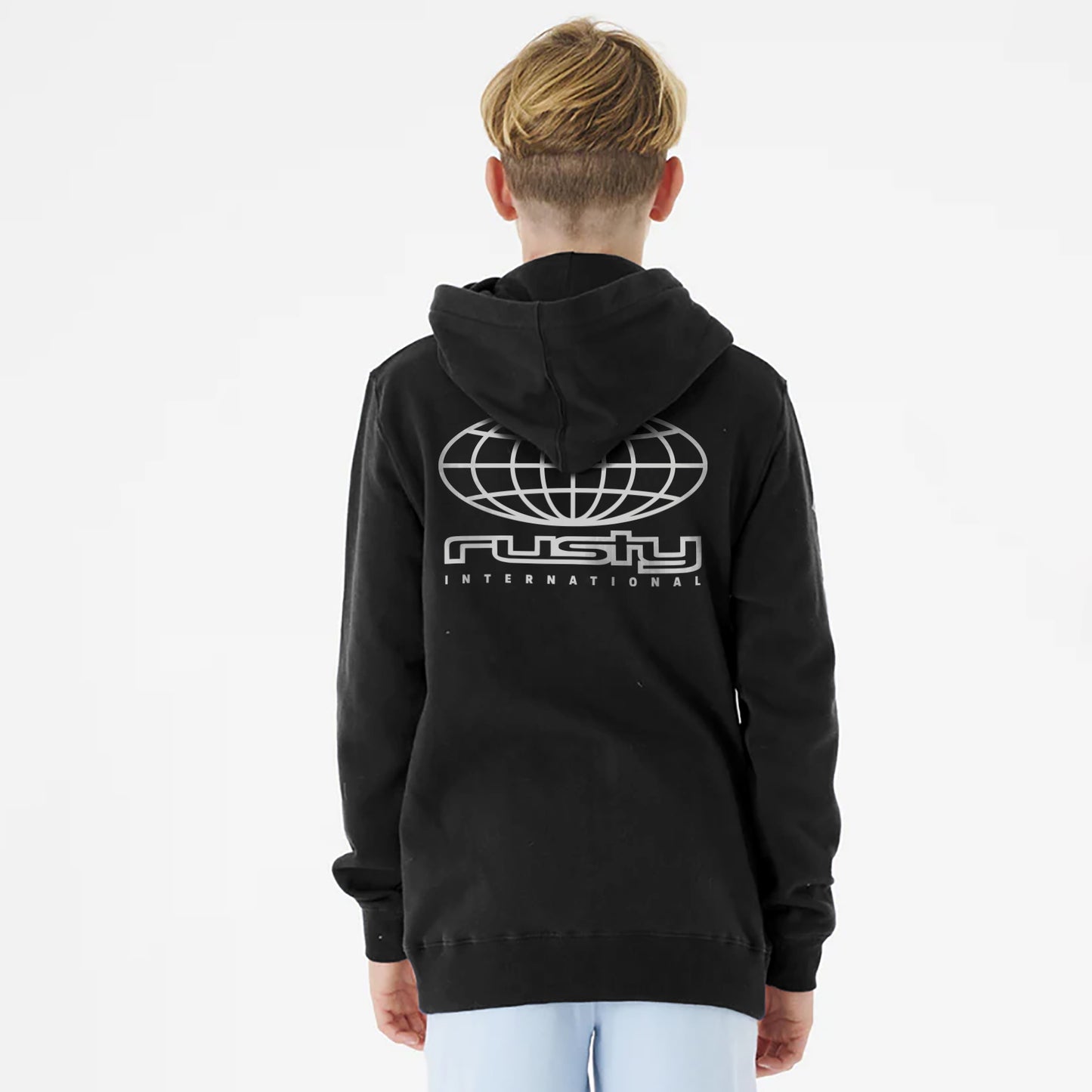 Campera Canguro Rusty Internazionale Zh Jr Black