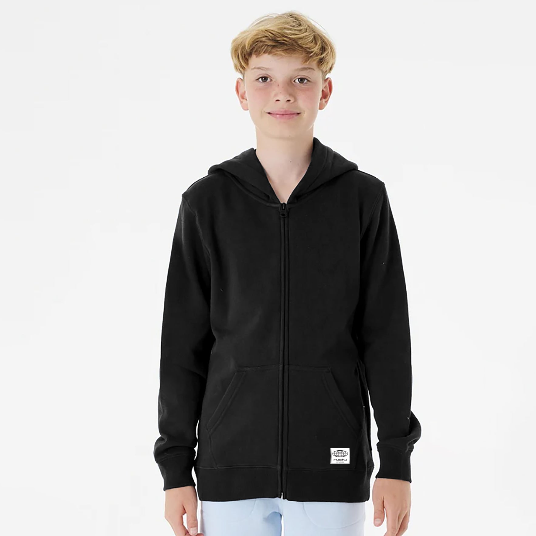 Campera Canguro Rusty Internazionale Zh Jr Black
