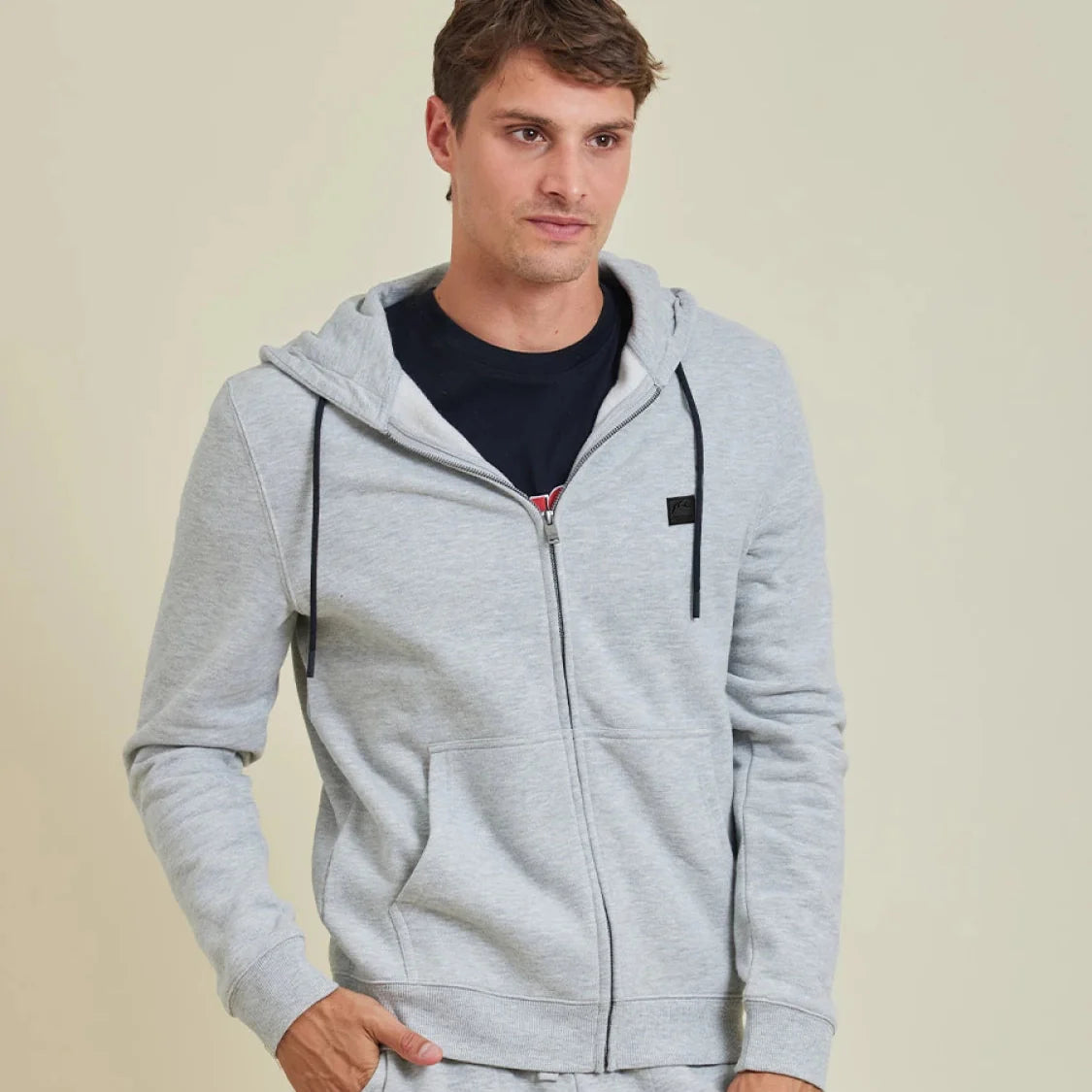 Campera Canguro Tiranis Grey Marle