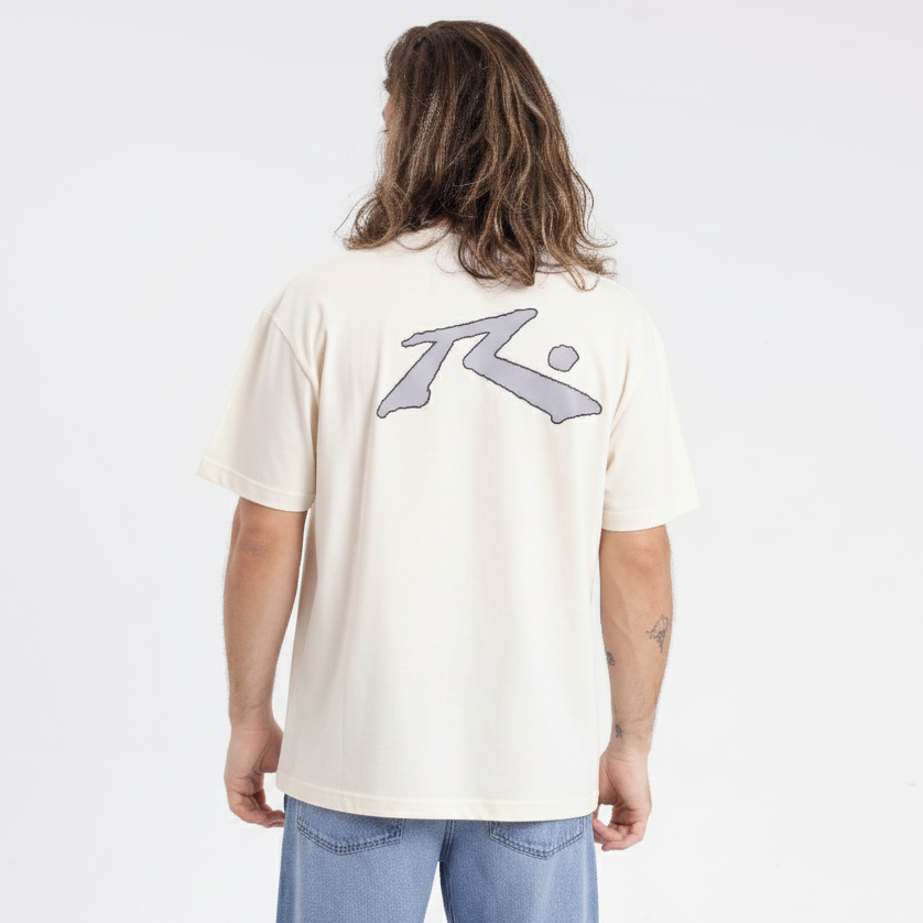 Remera Competition 2.0 Off White/Grey