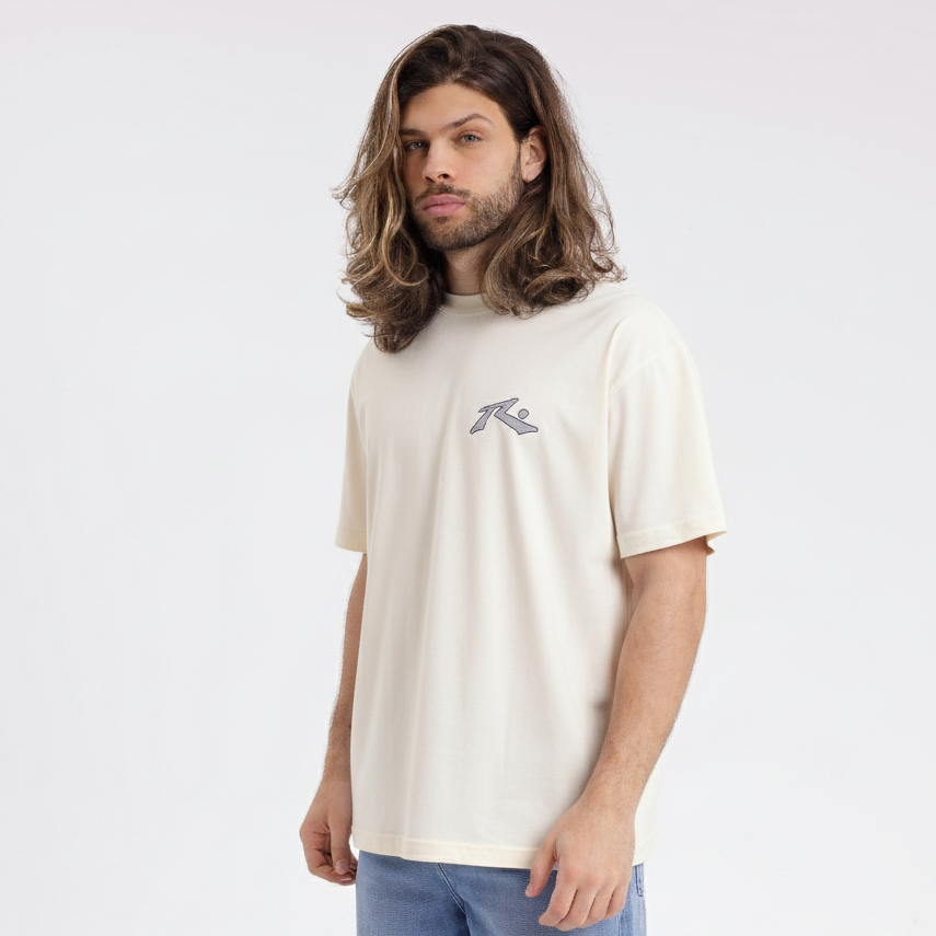 Remera Competition 2.0 Off White/Grey