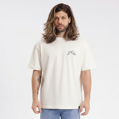 Remera Competition 2.0 Off White/Grey