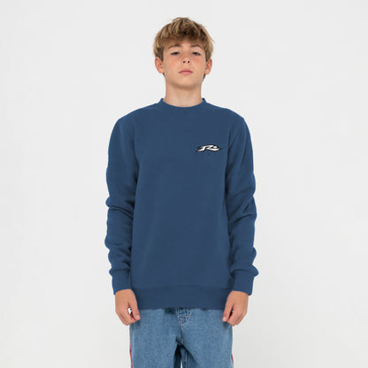 Buzo Rusty Registered Crew Jr Atlantic Blue
