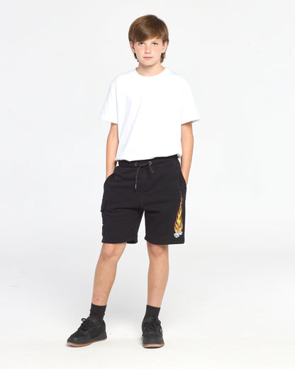 Short Rustico Fire&Game Ws Junior Black