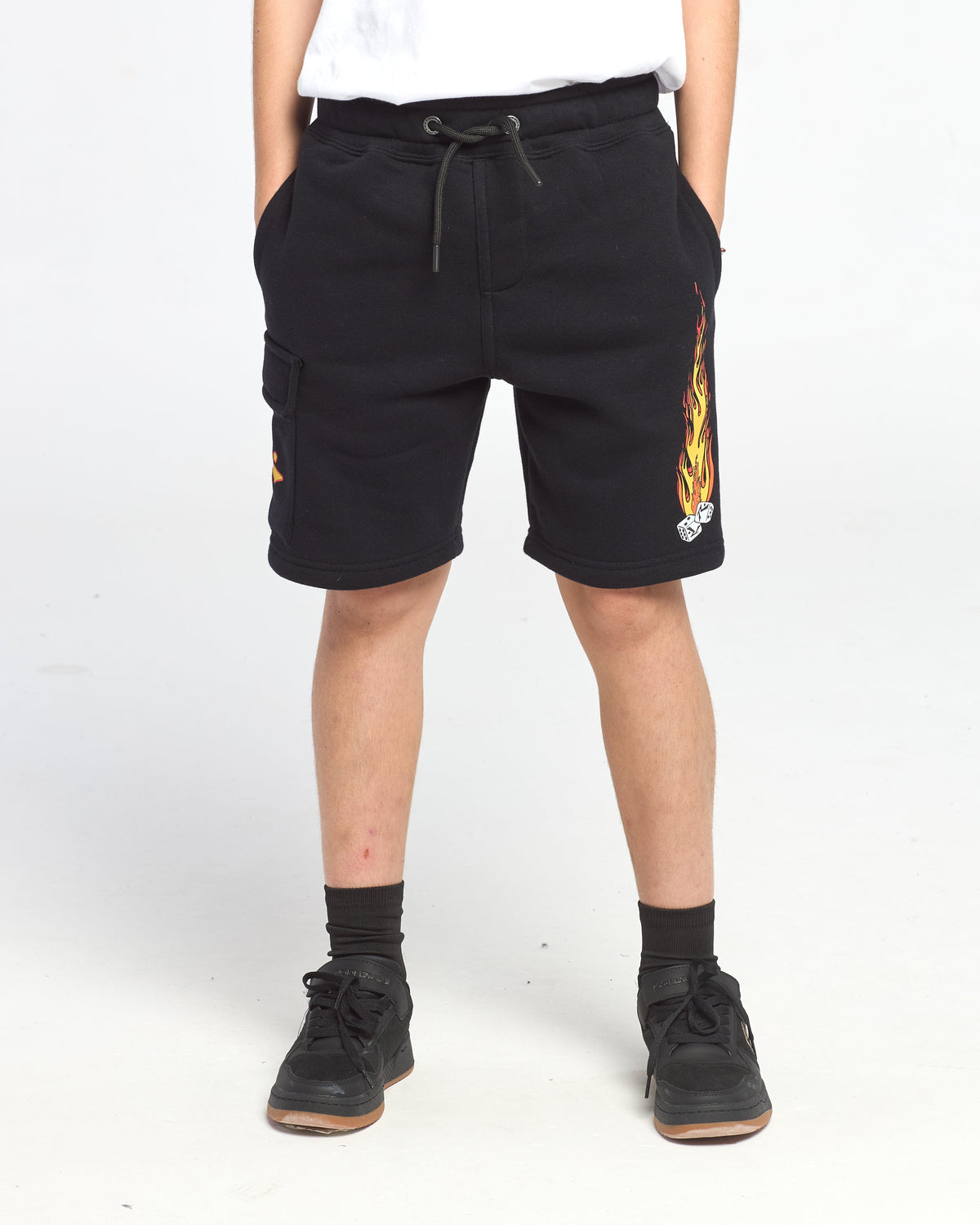 Short Rustico Fire&Game Ws Junior Black