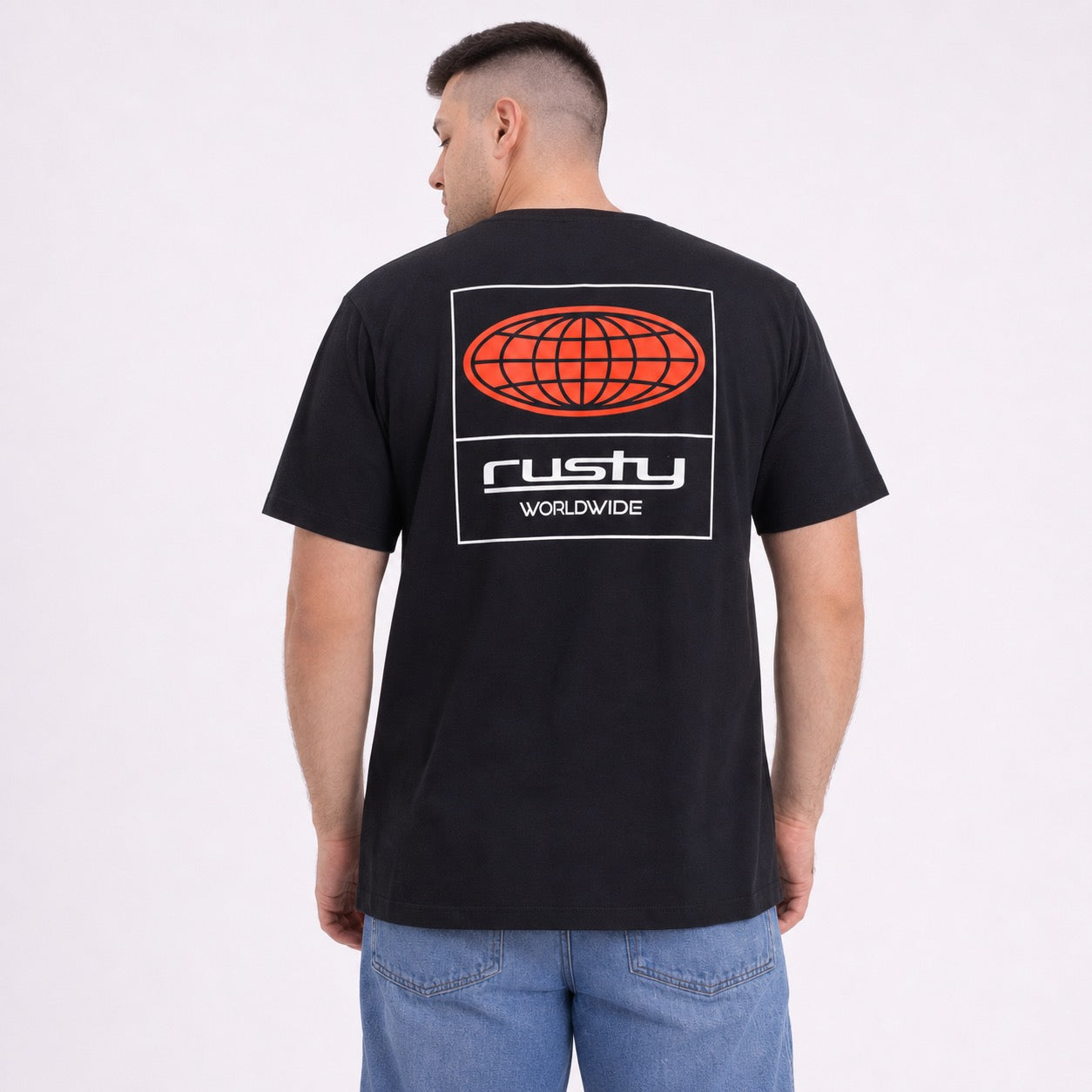 Remera Global Confussion Superbig Black