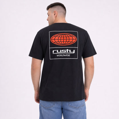 Remera Global Confussion Superbig Black