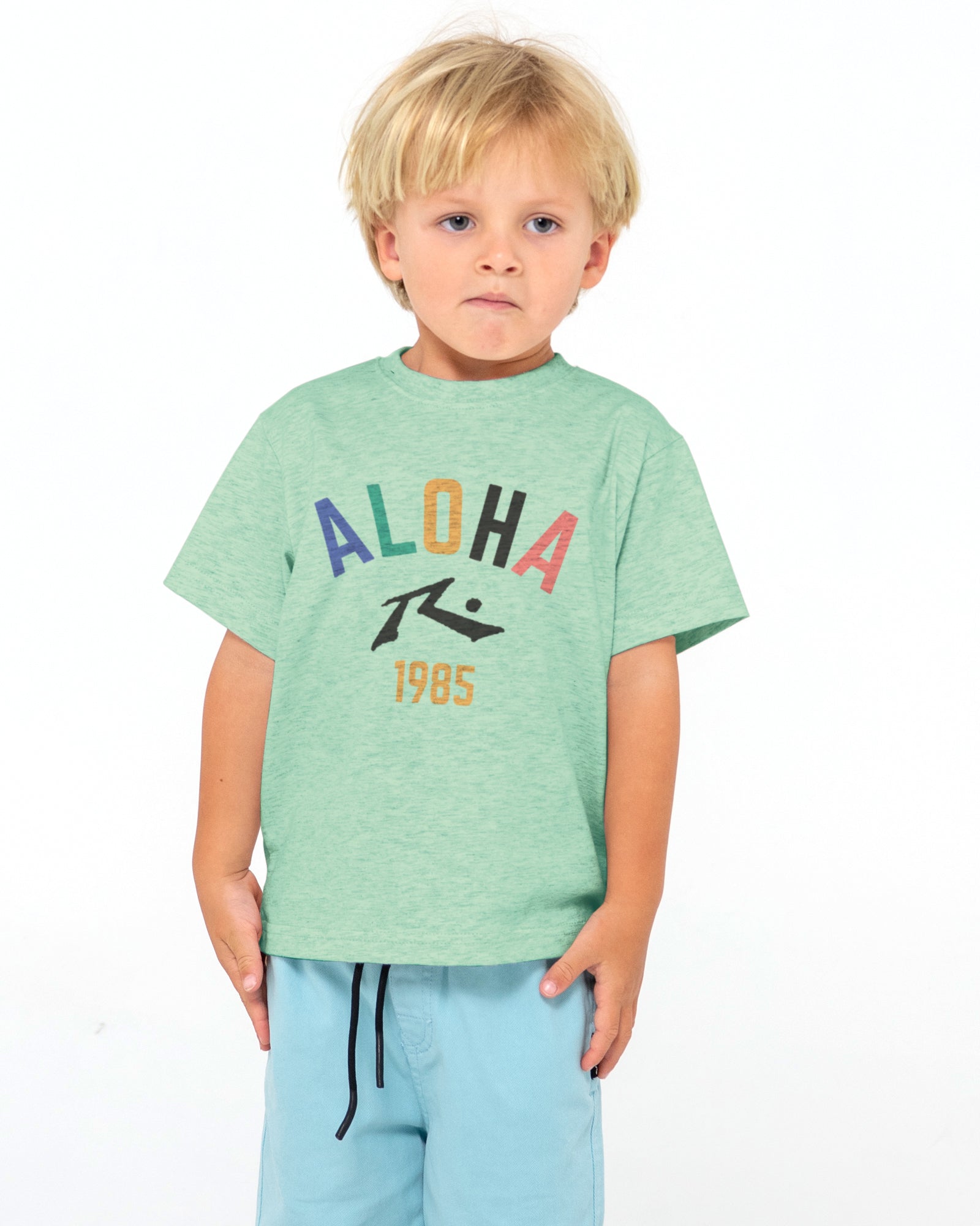 Remera Welcome Hawaii Runts#VERDE