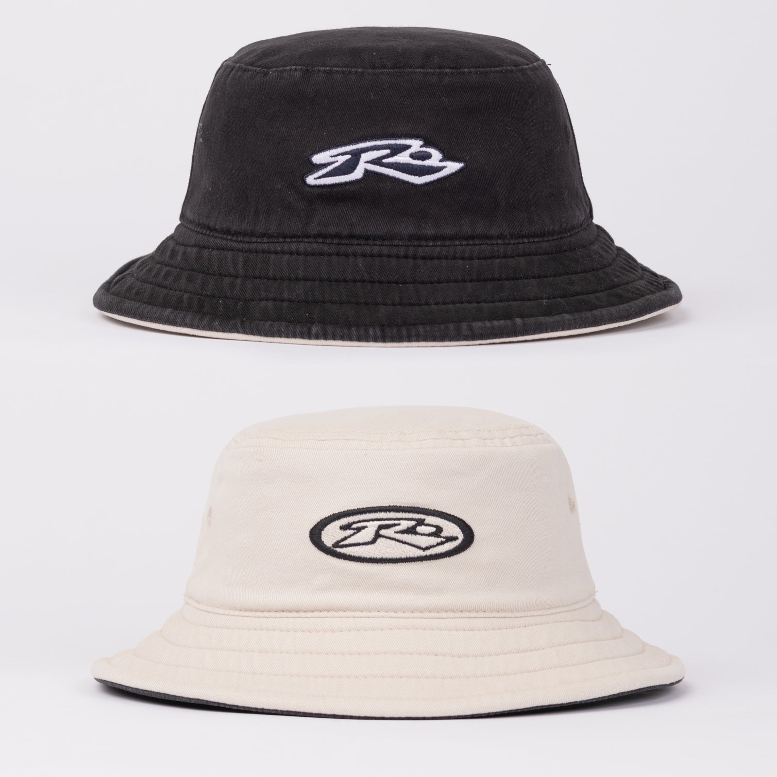 Piluso Rusty Kick Flip Reversible Bucket Hat Boys* Oatmeal 2