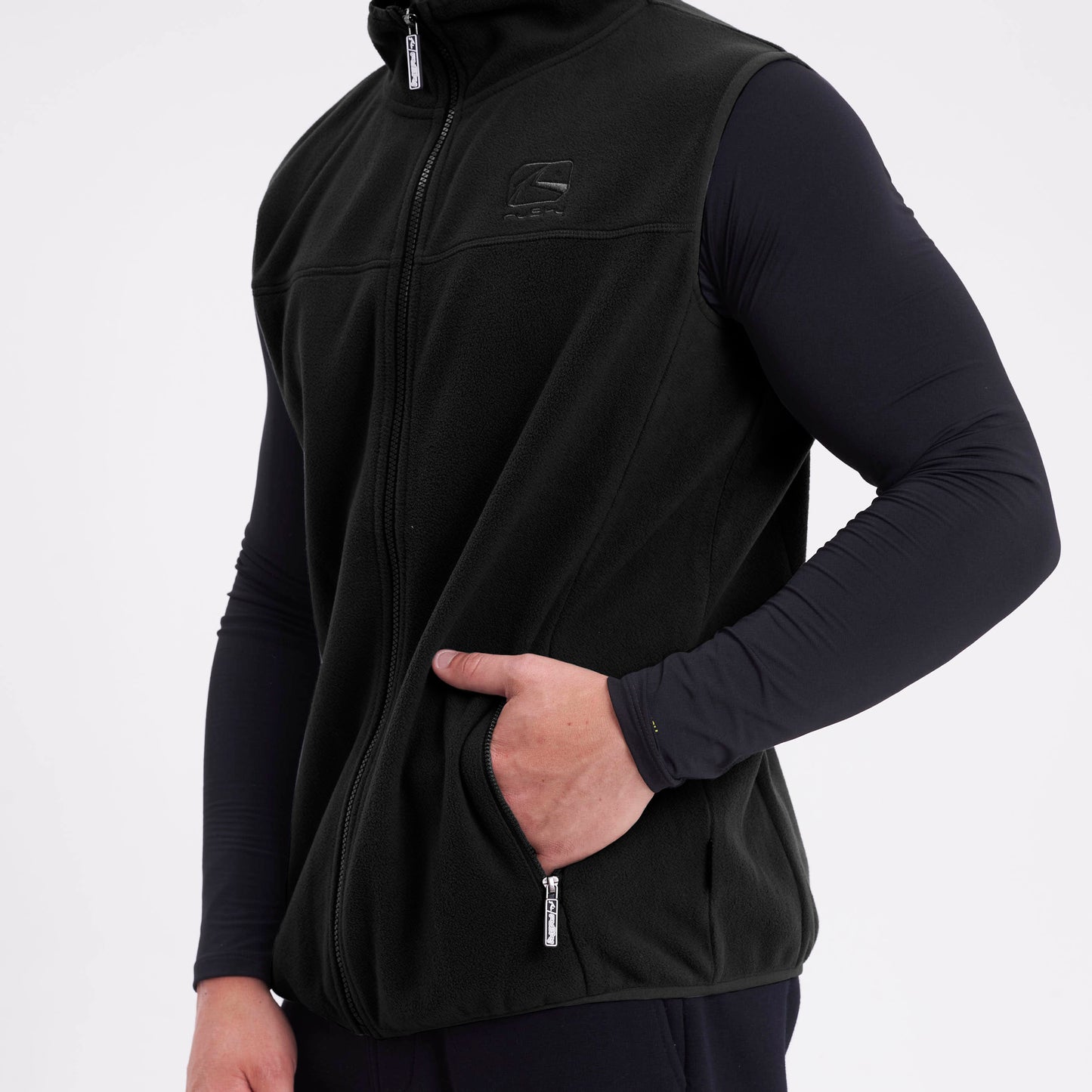 Polar Gravity Sleeveless Micropolar Black