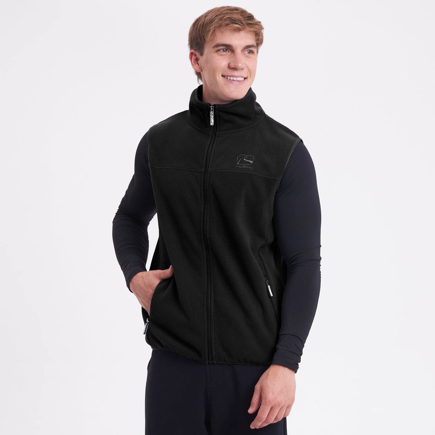 Polar Gravity Sleeveless Micropolar Black