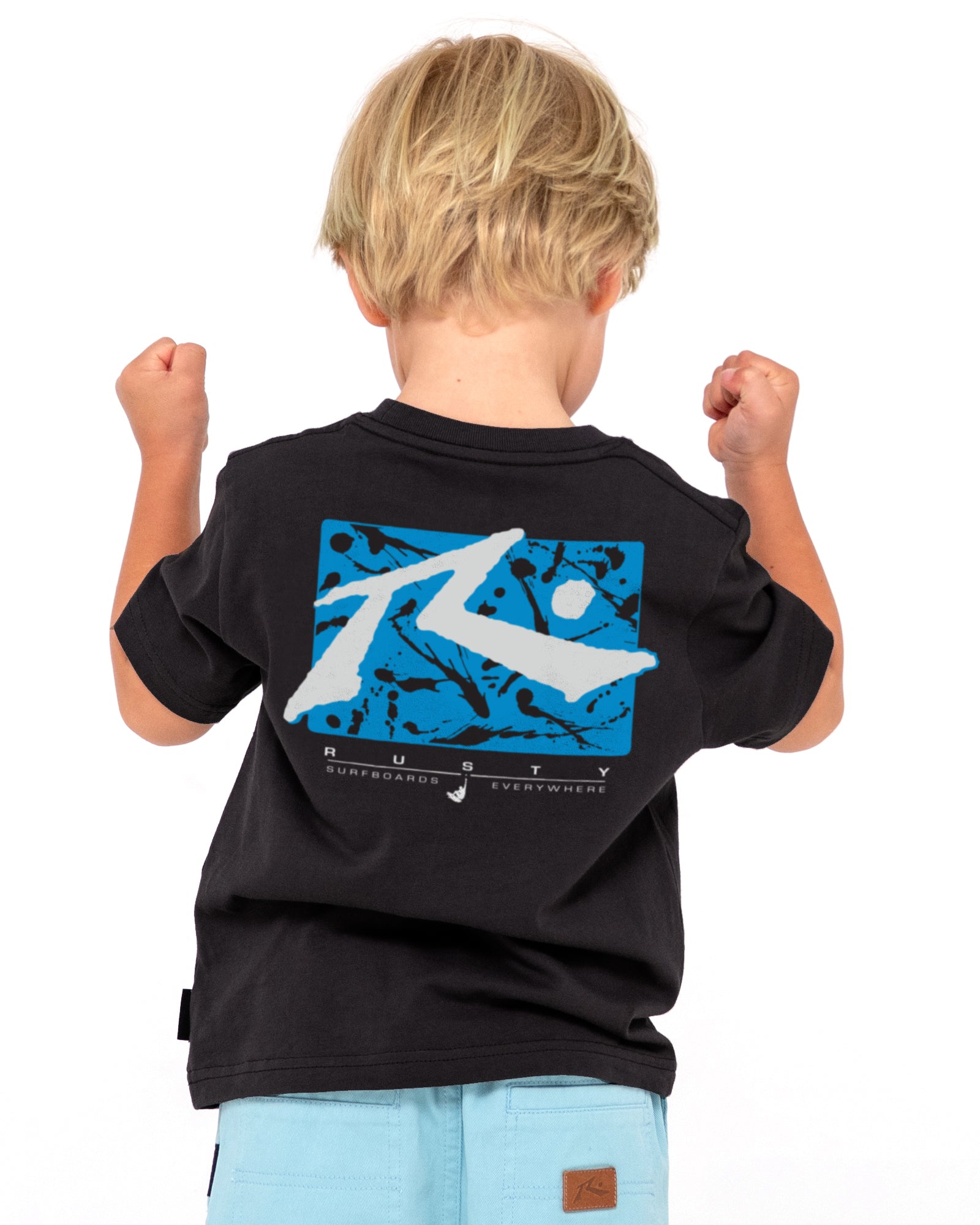 Remera Mc Splat Down Runts Black