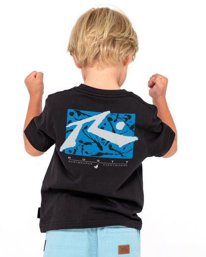 Remera Mc Splat Down Runts Black