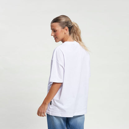 Remera Morpheus Oversize Unisex White