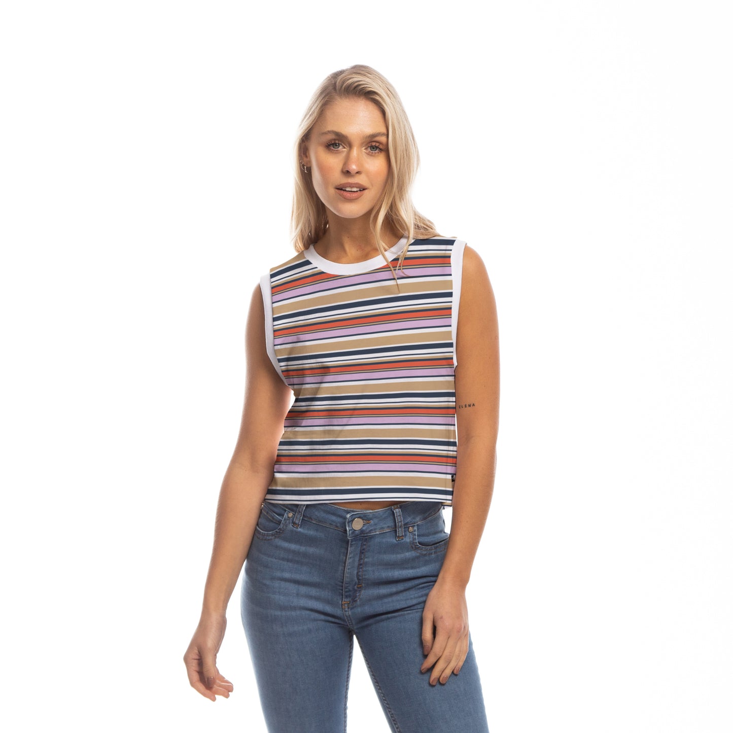 Musculosa Throwback Crop