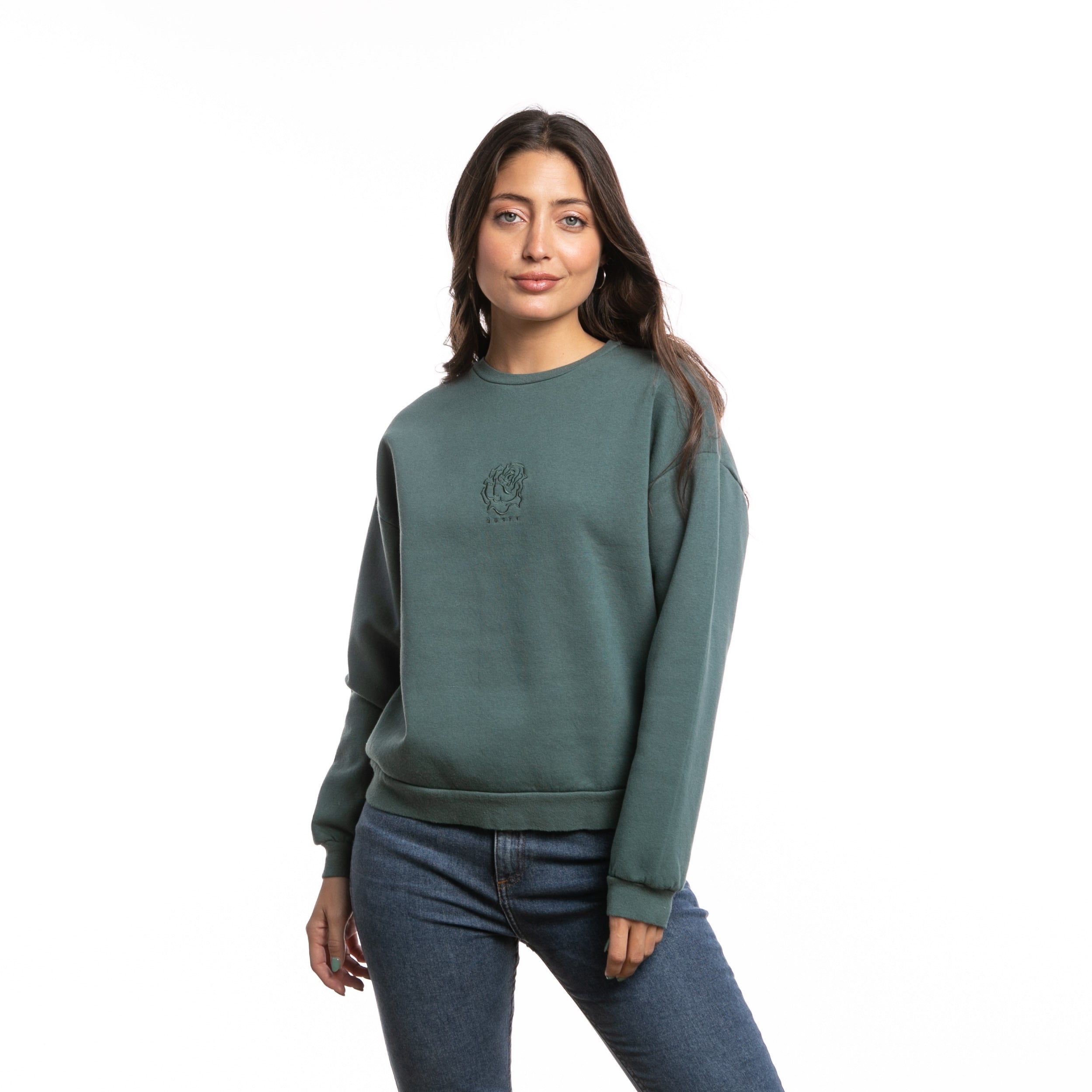 Remeras Botanical Rose Long Sleeve Relaxed Tee