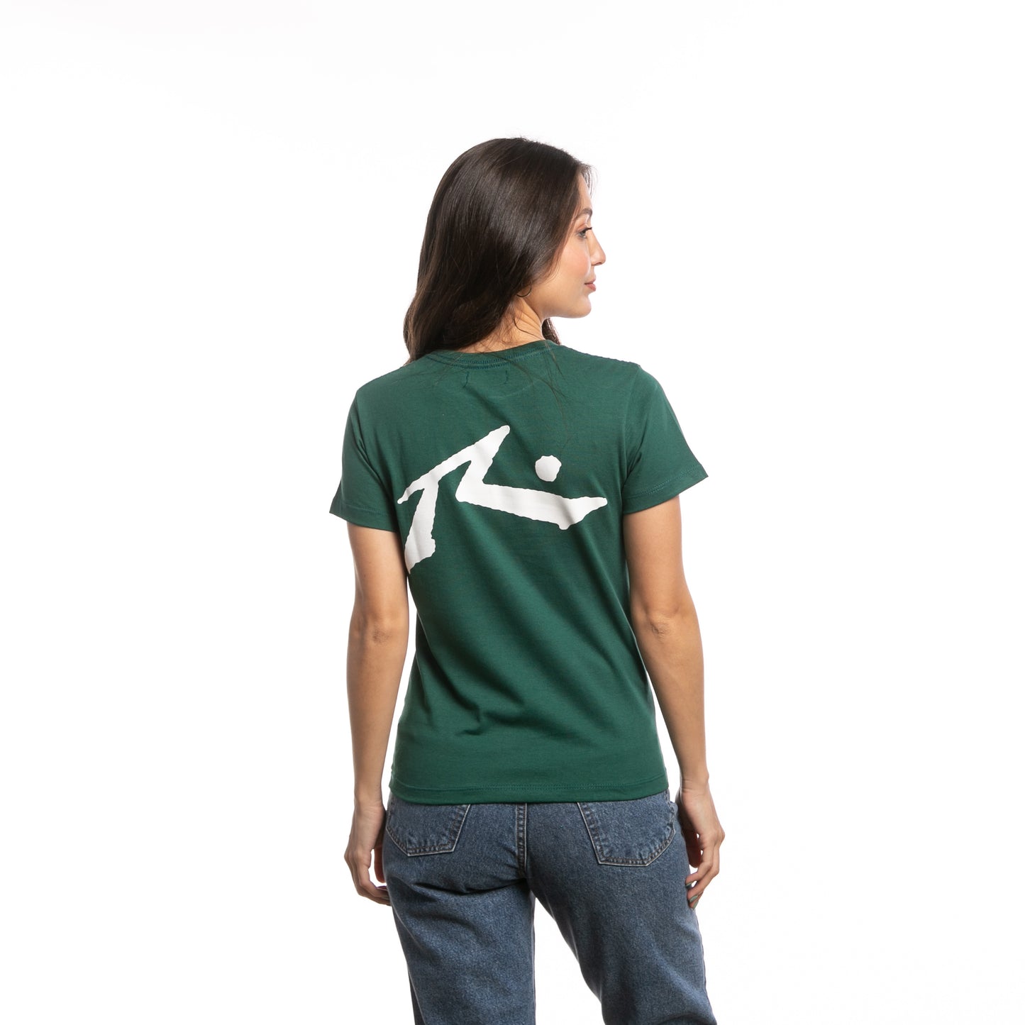 Remera Competition Verde Ingles