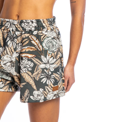 Bermuda  Beach Flowers Relaxed Short