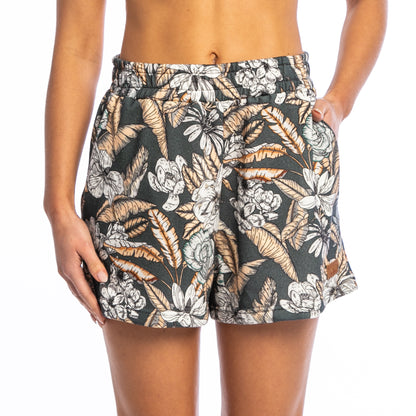 Bermuda  Beach Flowers Relaxed Short