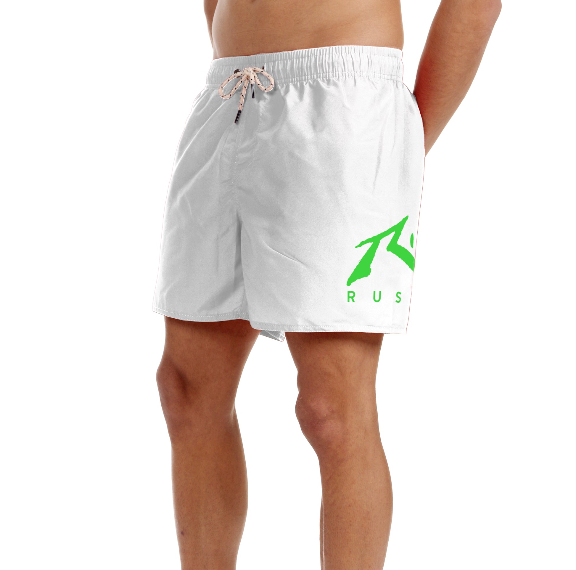 Short Elastic Competition Neon#BLANCO