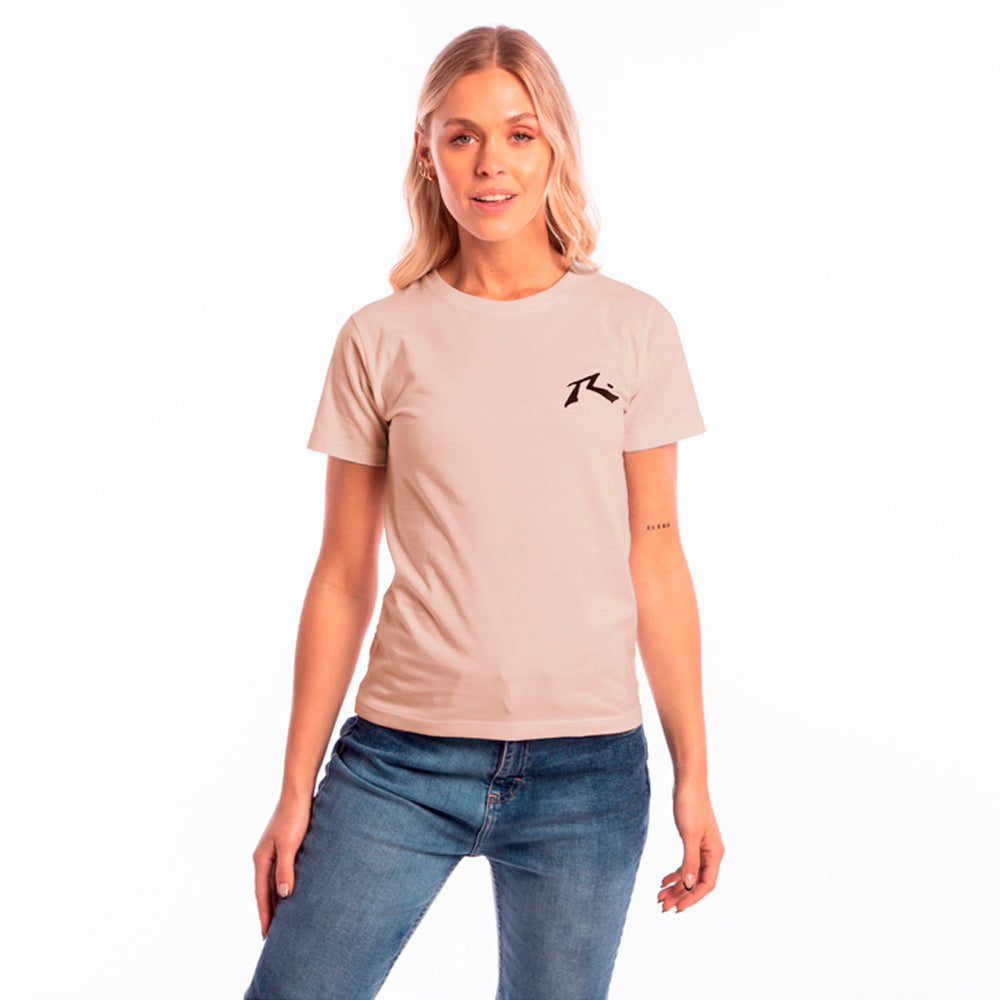 Remera Competition Mujer Beige