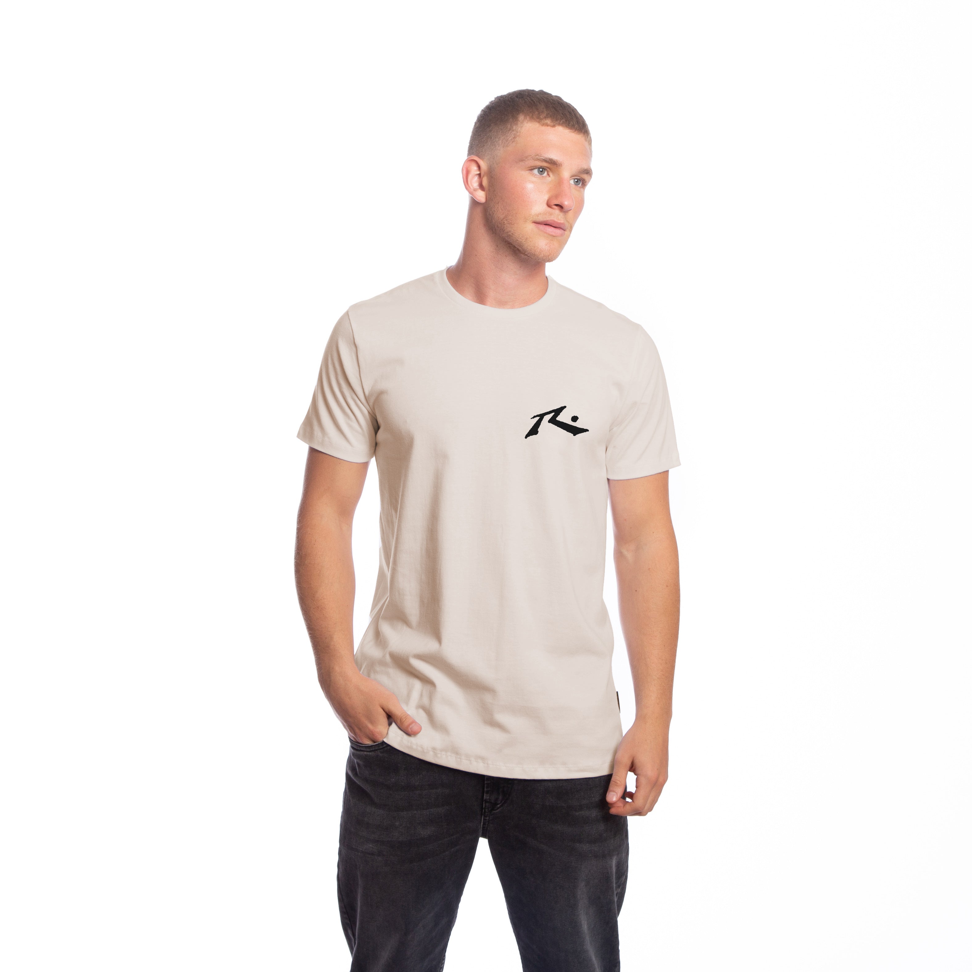 Remera Rusty Competition Tee Oatmeal